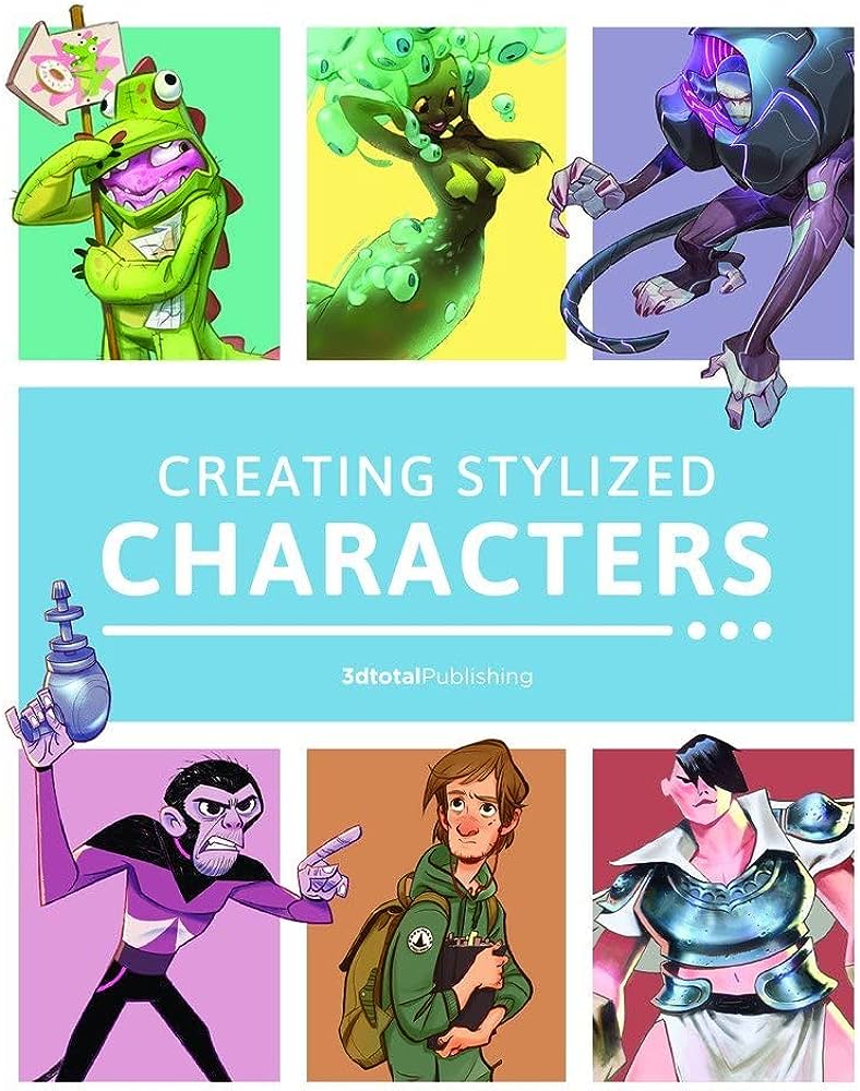 Creating Stylized Characters Book Cover