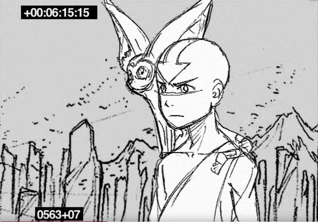 Image from Avatar Last Airbender animatic example