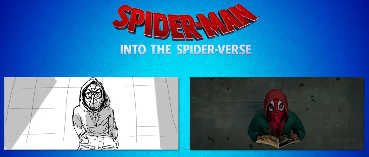 Image from Spiderverse animatic video