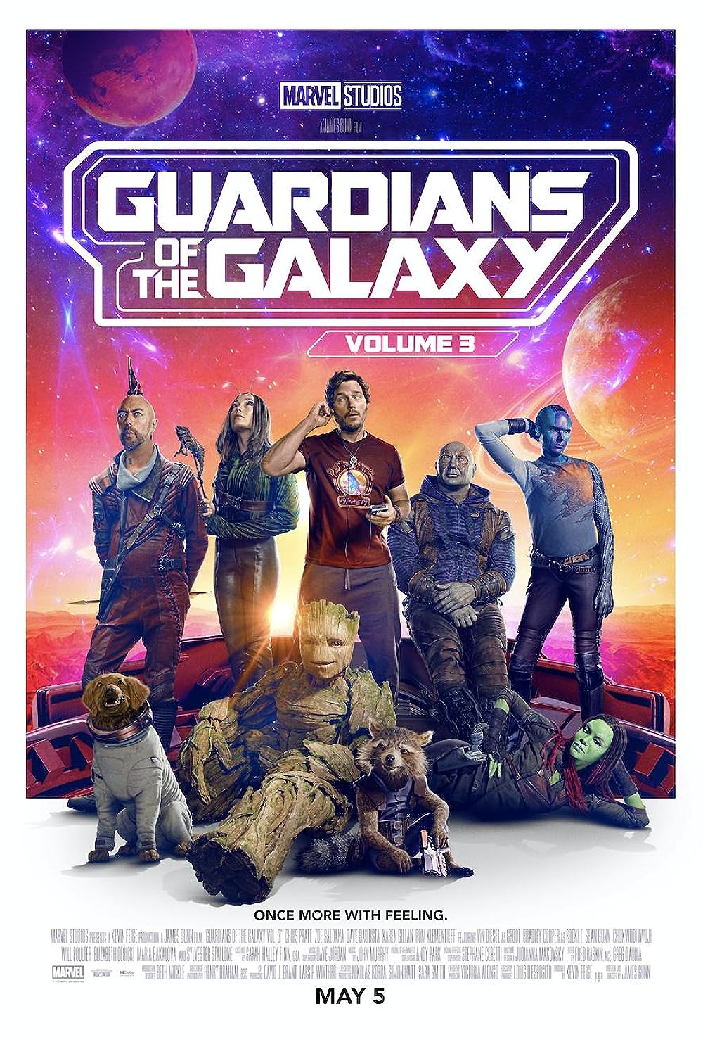 Guardians of the Galaxy 3 Movie Poster